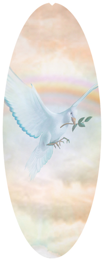 DNSA18-116-D-BZ Dove Clouds Bronze